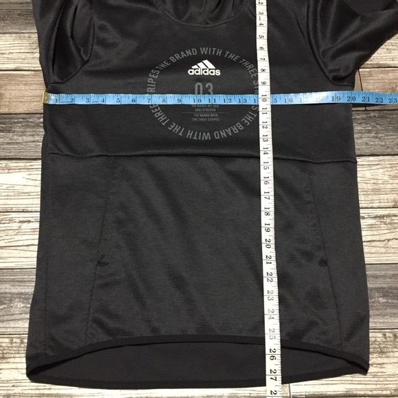 Adidas Climawarm Hoodie Men’s S Black Brand With The Three Stripes Lightweight - Picture 2 of 10